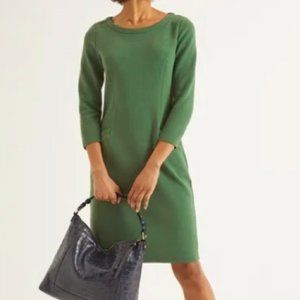 NWT Boden Jasmine Green Ottoman Dress 4
